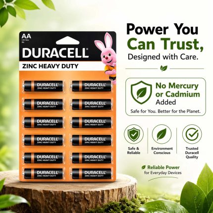 Duracell AA Zinc Battery (Pack of 12)