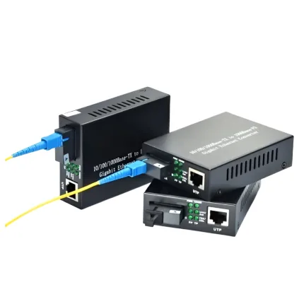 Secureye Fiber Media Converter Pair 10/100 Mbps (Single SC to Lan)